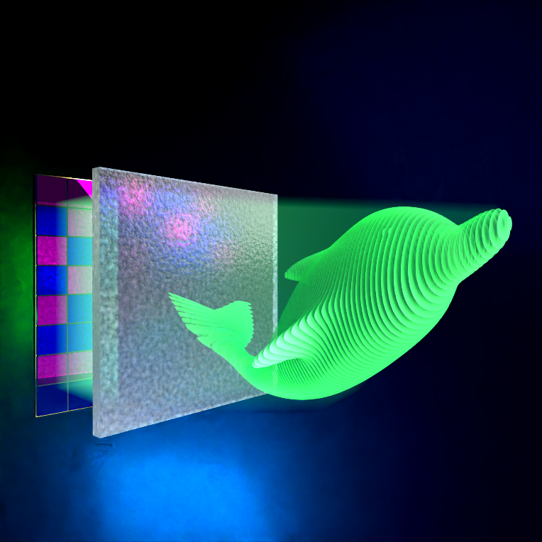 裸眼3D大提升，中國科大實現超高密度三維動態全息投影