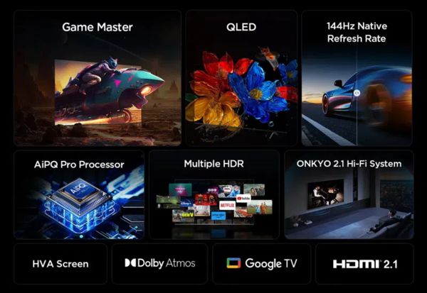 TCL QLED新電視登陸歐洲市場(chǎng) 最大98英寸售價(jià)超1.5萬元